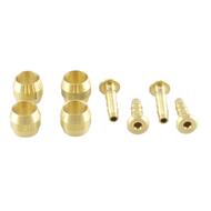 Bike Hydraulic Hose Parts Connecting Insert  Needle x 4 Bushing x 4 for Shimano Brake Use
