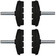 CyclingDeal Mountain Bike Bicycle MTB Cantilever V Brake Pads Shoes 55mm 2 Pairs