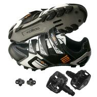 XPEDO Mountain Bike Bicycle Cycling Shoes Wellgo WPD-823 Pedals & Cleats 42