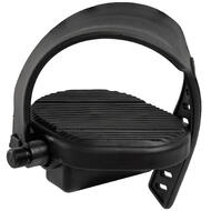 CyclingDeal Exercise Bike Bicycle Replacement Pedals 9/16" With Straps Stationary