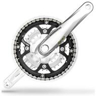 FC-M442 Octalink Mountain Bike Crankset 44-32-22 For Shimano 9 Speed Silver