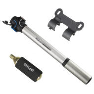GIYO 2in1 CO2 Bicycle Bike Aluminum Presta Mini Air Pump Inflator