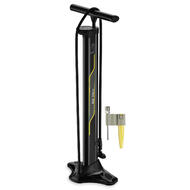 CyclingDeal Bike Bicycle High Pressure Gauge Floor Pump 260 PSI with Reserve Tank for Tubeless Tire