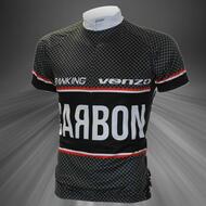 Carbon Look Short Sleeve Cycling Jersey