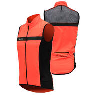 Cycling Bicycle Bike Outdoor Sleeveless Jersey Wind Vest Orange