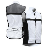 Cycling Bicycle Bike Outdoor Sleeveless Jersey Wind Vest White