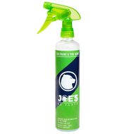 Joe's Bike Bicycle Maintenance Eco Frame and Tyre Shine Spray Bottle - 500ml / 17 OZ