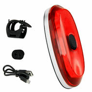 Antusi A1S IP65 Bike Bicycle Intelligent Brake Taillight 700mAh Lithium USB Rechargeable