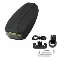 Antusi A4 3 in 1 Bike Bicycle Wireless Rear Light Induction Start Anti Theft Alarm SOS