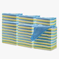Cyclingdeal Highly Aborbent, Lint Free, Streak Free Microfiber Cleaning Cloths Rags for Kitchen, House, Car - Pack of 144, 40 x 30 cm