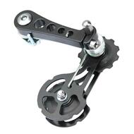 CyclingDeal Bike Bicycle MTB Aluminum Chain Tensioner Black 11T