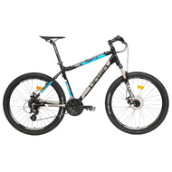 HASA COMP 1.0 Pro Shimano 24 Speed Mountain Bike 26" - Frame Size 19" Black