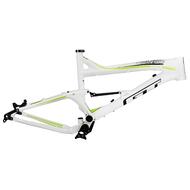 GT MY13 FORCE 1.0 Mountain Bike Full Suspension Frame Alloy 26" White W/O Rear shock L