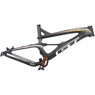 GT M Force Carbon PRO Mountain Bike Full Suspension Frame w/o Rear shock Black 26"