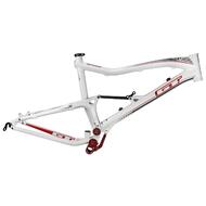 GT Sensor 1.0 Mountain Bike Full Suspension Frame w/o Rear shock White 26" L