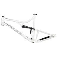TOMAC AUTOMATIC Bike Full Suspension Frame 26"x21" XL with SHOX White