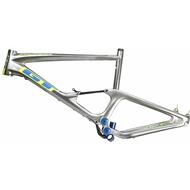 GT Zaskar 100 Team Carbon Mountain Bike Full Suspension Frame Silver 26"