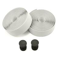 Shimano PRO Microfiber Smart Silicone Bicycle Handlebar Tape Set with Endplugs White