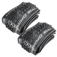 SCHWALBE HANS DAMPF Performance Mountain Bike Foldable 1 Pair Tyres 27.5" x 2.35" Tubless Ready