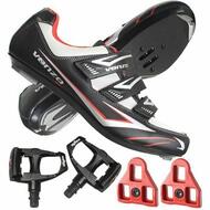 Venzo Road Bike For Shimano SPD SL Look Cycling Bicycle Shoes & Pedals