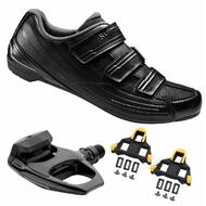 Shimano SH-RP2 SPD Touring Road Cycling Black Shoes with PD-R540 Pedals