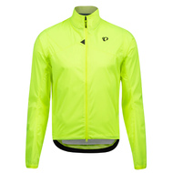 PEARL IZUMI ZEPHRR BARRIER Mens Cycling Jacket - Two-way Zipper Long Sleeve Screaming Yellow
