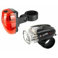 Q-lite Bike Front and Rear LED Lights Kit