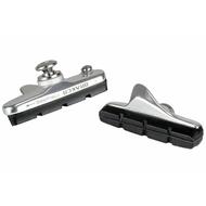 BRAKCO Bike Bicycle V-Brake Pads with Holders Compatible with Tektro Shimano