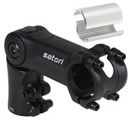 SATORI UP3 Bike Bicycle Riser Adjustable Handlebar Stem - 90mm x 31.8mm or 25.4mm with Included Shim