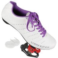 Venzo Women Road Bike For Shimano SPD SL Look Cycling Bicycle Shoes and Pedels & Cleats 