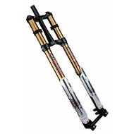 DNM USD-8 Downhill Bike Air Fork Taper 203mm 20mm Axle Dual Brake 26"