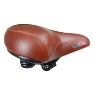 Cyclingdeal Super Comfortable Bike Seat Extra Wide Soft Padded Saddle For Women and Men with Suspension