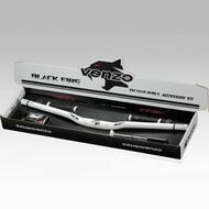 Venzo Mountain Bike Downhill Handlebar Kit Grips Stem White