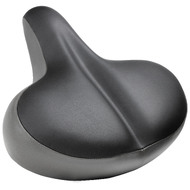 Venzo Bicycle Saddle Wide Seat - Size 27cm x 26.5cm- Compatible with Indoor Stationary Exercise Bikes Peloton, Beach Cruiser - Comfort for Men & Women