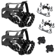 Venzo for Peloton Bike & Bike+ Pedal Adaptor & Converter Kit - Pedal Toe Clips Cage & for Peloton Pedals Converter Included
