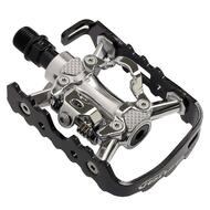 VENZO Multi-Use Shimano SPD Compatible Mountain Bike Sealed Pedals With Cleats
