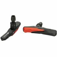 Venzo Bike Bicycle V Brake Brake Shoes Pads With Holders For Tektro Shimano
