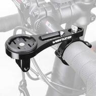 Venzo CNC Alloy Bike Handlebar Mount Computer Holder Compatible with Garmin and GoPro