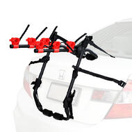 Venzo 3 Bike Rack For Car SUV Universal Carrier  - Bicycle Trunk Mount Rear Racks -Sedan, Hatchback, Small SUV