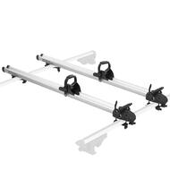2 x VENZO Aluminum Car Roof Bike Carrier Fork Mount Rack Clamp on or T Bolt