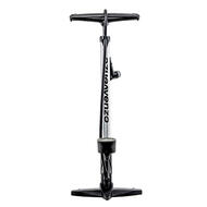 High Pressure Bicycle Bike Alloy Floor Air Pump Gauge