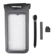 VENZO Nylon 100% Waterproof Bike Bicycle Handlebar Stem iPhone Plus Smart Phone Bag Holder Case