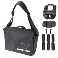 VENZO 600D Polyester Bike Bicycle Messenger Pannier Bag 12L