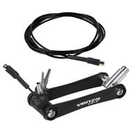 VENZO Bike Bicycle Road Mountain MTB Internal Inner Brake Shifter Cable Wire Hydraulic Hose Di2 E-tube Routing Tool Kit for Shimano and Sram