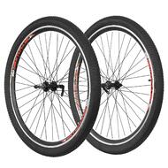 CyclingDeal Mountain Bike 29" V-Brake Wheelsets For Thread on Freewheel Only