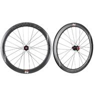 NOVATEC Road R5 Clincher Full Carbon 700C Wheelset For SHIMANO 11 Speed Depth 50mm Disc Brake