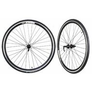 WTB Freedom Tunnel Top Road Wheelset with Continental Ultrasport Tyre 700 x 23C and Tubes