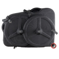 CyclingDeal Bicycle Travel Case - Great for 700c Road Bikes - Air Flights Travel Hard Case Box Bag EVA Material Lightweight & Durable with TSA Lock