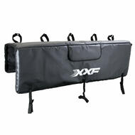 XXF Tailgate Pad for Mountain Bikes Cover with Secure Bike Frame Straps (52" wide- holds 5 bikes) fits most mid-sized pick-up trucks