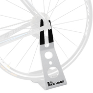 BIKEHAND Bicycle Floor Type Hub Mount Parking Rack Stand - for Mountain and Road Bike Indoor Outdoor  Garage Apartment Storage NOT for Disk Brake 